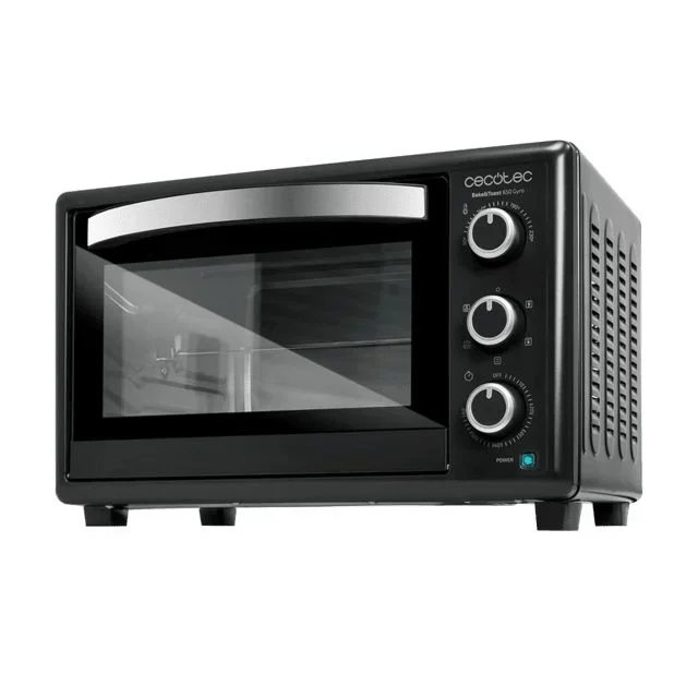 Horno de convección con rustidor de 30 litros de capacidad, 5 modos y luz interior.