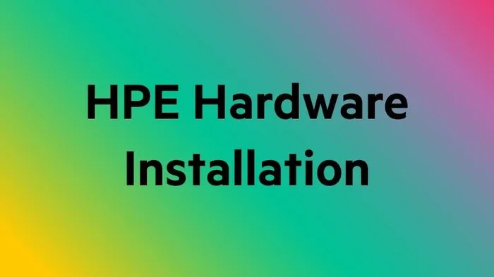 HPE Installation AddOn/In Option Service