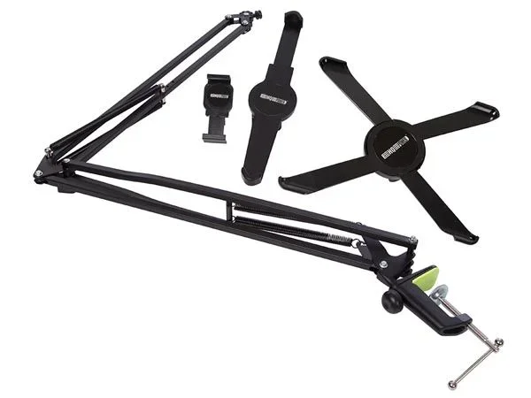 HQ-Power Totador de Tableta/teléfono Flexible, 360 ° rotatable, para Pantallas de 7 a 12.9