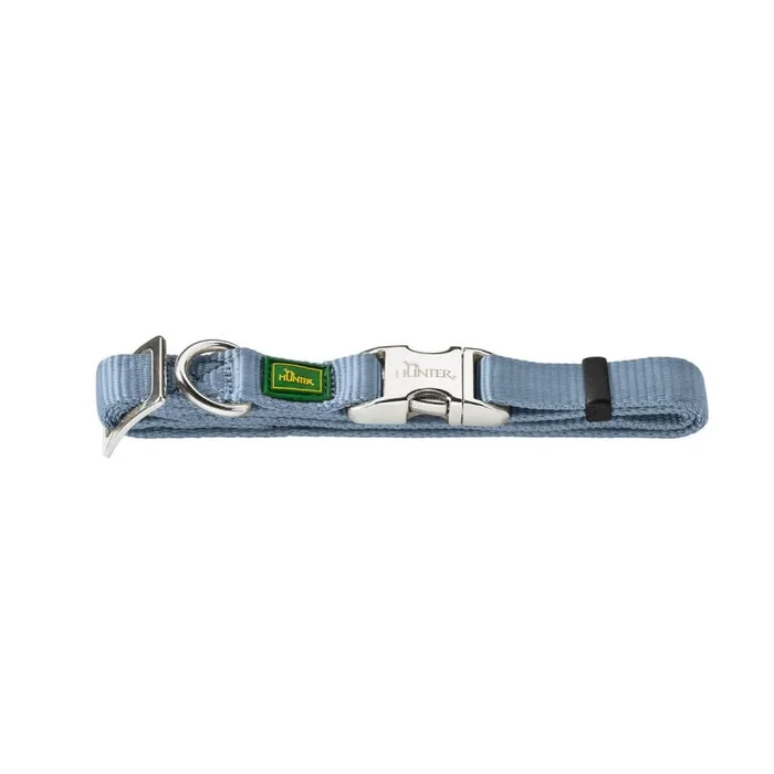 HUNTER Collar Vario-Basic de aluminio Strong, talla: XL, color: azul ahumado