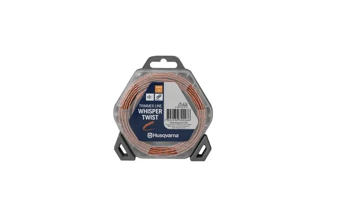 Husqvarna 597669141 – Hilo para Recortadora (3 mm/48 m), Color Naranja y Gris