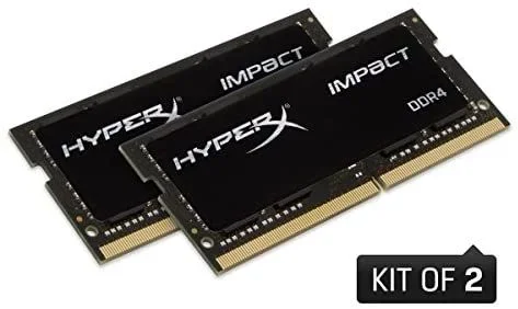 HyperX Impact HX432S20IB2K2/32 módulo de memoria 32 GB 2 x 16 GB DDR4 3200 MHz
