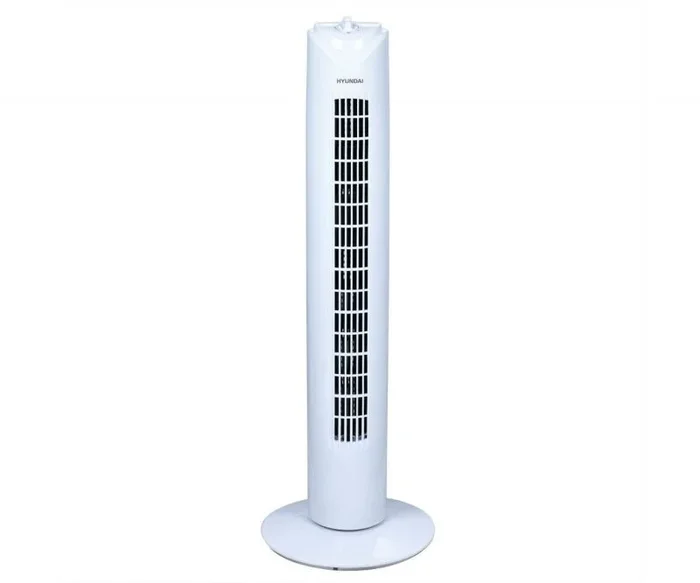 Hyundai hyvt82b blanco / ventilador de torre 45w / 82 cm altura