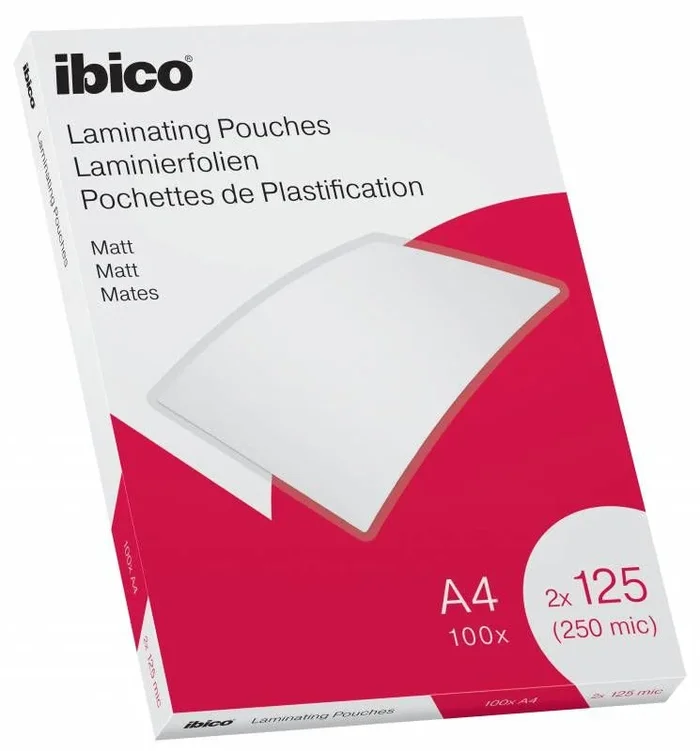 Ibico 627323 película de laminación A4 100 pieza(s)