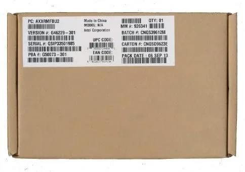 Intel AXXRMFBU2 accesorio de bastidor