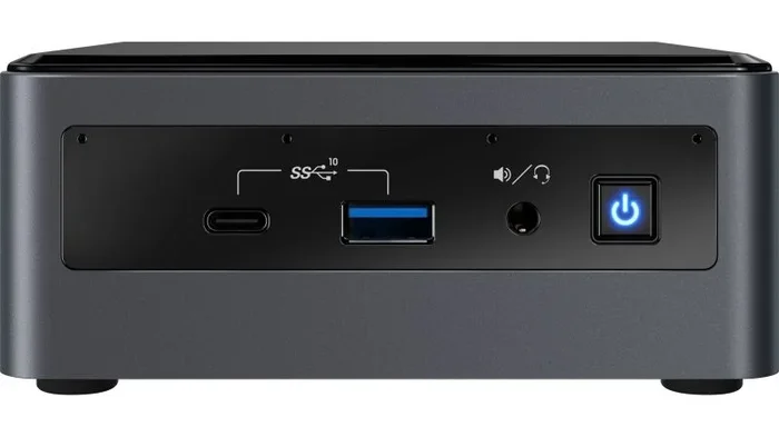 Intel NUC BXNUC10I3FNH1 PC/estación de trabajo barebone UCFF Negro BGA 1528 i3-10110U 2,1 GHz