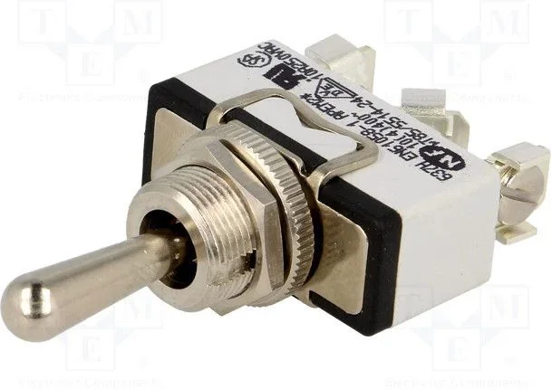 Interruptor Palanca (on) Off (on) Unipolar 10a/250vac Tornillos 637h