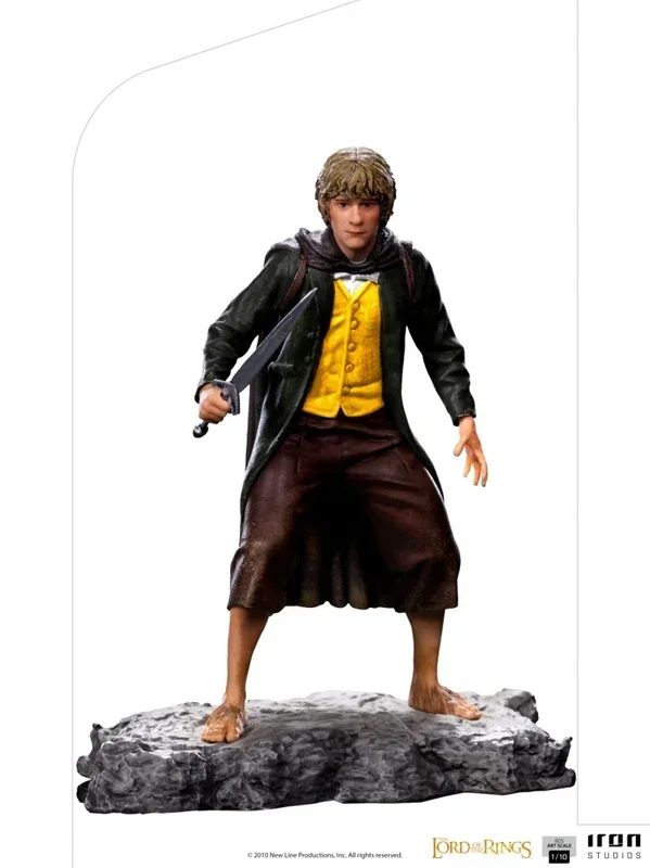 IRON STUDIOS- LOTR Merry 1/10 Art Statue Lord of The Rings Estatuas, Multicolor, 1:10 (83201)