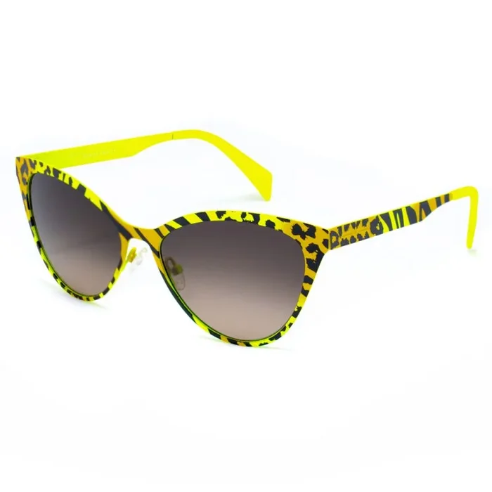 Italia Independent 0022-ZEB-055 Gafas de Sol, Verde, 55 para Mujer