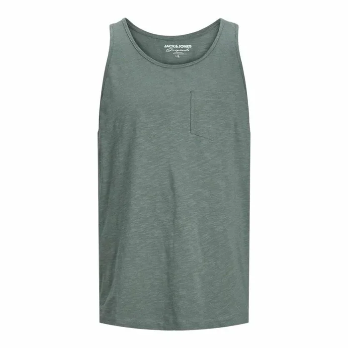 Jack & Jones Camiseta de Tirantes Hombre Jortampa Slub Verde – Marca EAN: 5715513560938 – Talla: 2XL