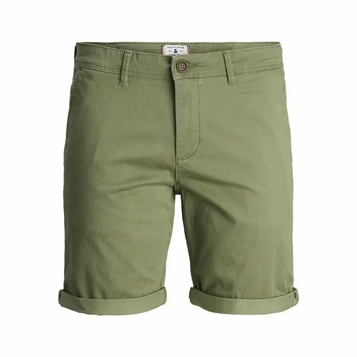 JACK & JONES Pantalones Cortos Chinos de Color Liso Intelligence Bowie para HombreXL