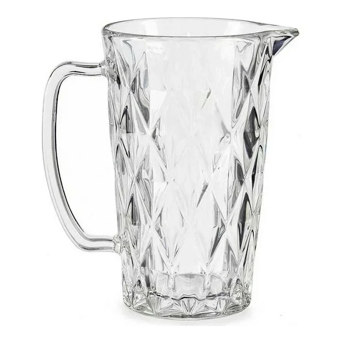 Jarra diamante transparente cristal 1l