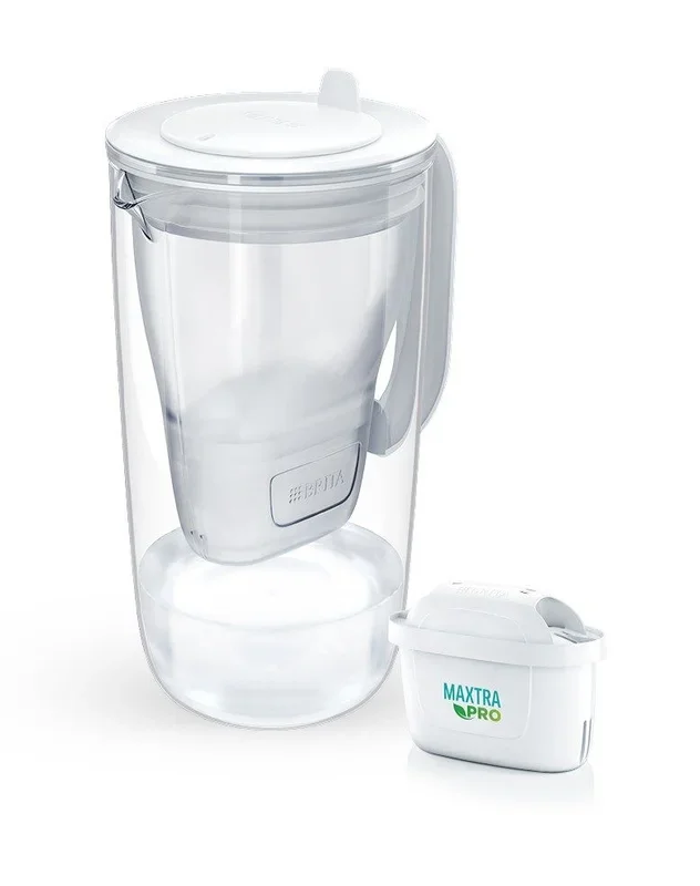 Jarra filtrante brita glass+1 maxtra pro pp (gris)