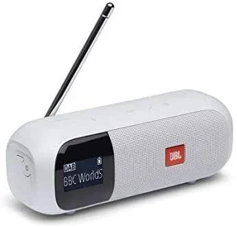 JBL Tuner 2 Portátil Analógico y digital Blanco