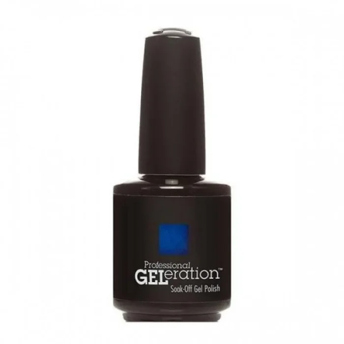 Jessica Geleration Colours Semi-Permanent Nail Polish Gel-985 Blue Lagoon, Esmalte de Uñas Semi-permanente, 15 ml, Brillante y Duradero