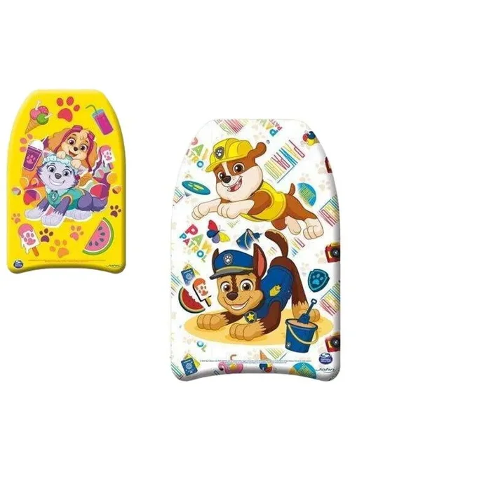 John- Schwimmbrett Paw Patrol, Color Amarillo y Blanco, 43,5 x 28,5 x 4 cm (71526)