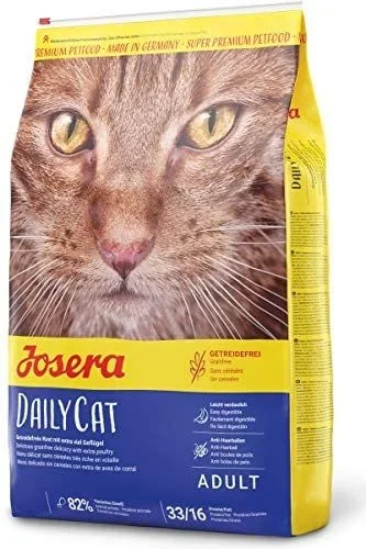 Josera DailyCat alimento seco para gatos 10 kg Adulto Aves