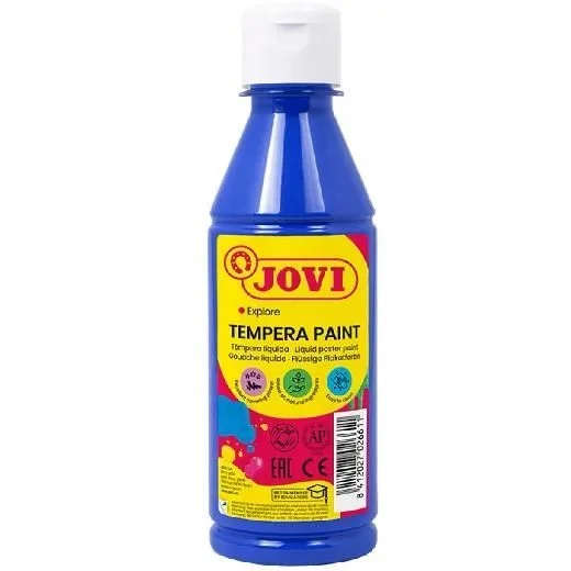 Jovi témpera líquida botella de 250ml azul oscuro