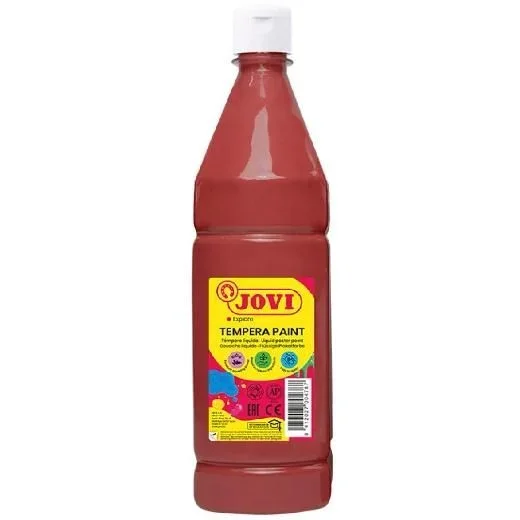 Jovi témpera líquida paint botella 1000ml marrón