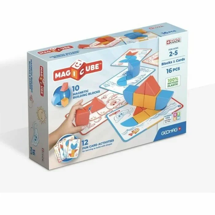 Juego de construcción geomag magicube