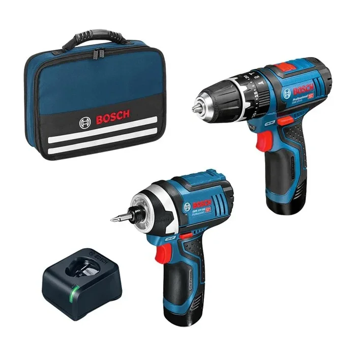 Juego de destornilladores Bosch GSB 12V-15 + GDR 12V-105
