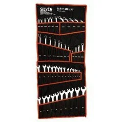 Juego de llaves especializadas Silver, 47 piezas, para mecánica general y automotriz, incluye adaptadores y dados, alta resistencia y versatilidad profesional