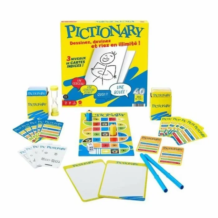 Juego de mesa mattel pictionary