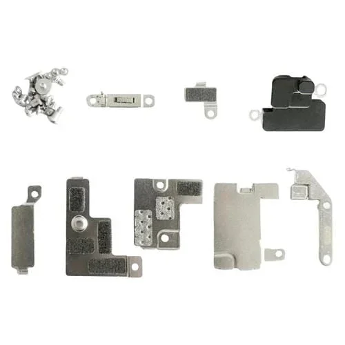 Juego de Piezas de Reparación Interior Metálicas para Apple iPhone 16e con Tornillos