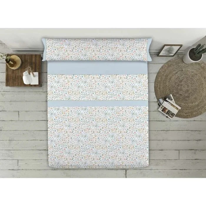 Juego de Sábanas Tejidos Reina Azul Cama de 105 – Marca: Tejidos Reina – EAN: 8430316987429
