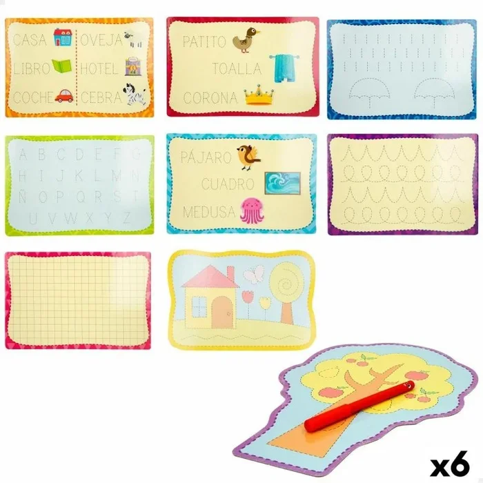 Juego educativo lisciani montessori caligrafía (6 unidades)