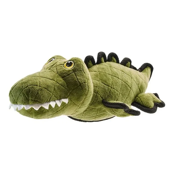 Juguete para perros hunter tough cocodrilo 38 cm verde
