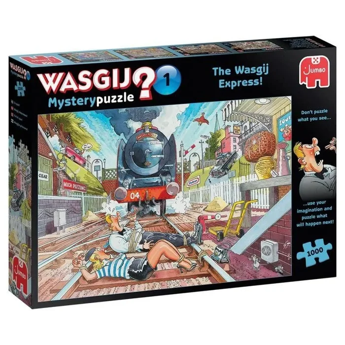 Jumbo Wasgij Mystery – El Wasgij Express #1, 1000 Piezas (81932)
