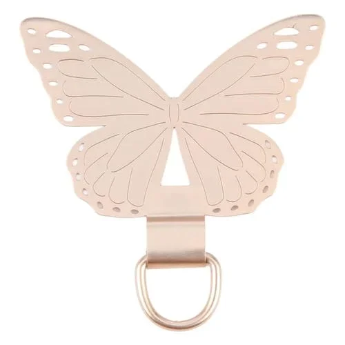 Junta de Fijación para Cordón de Teléfono Móvil Metal Forma de Mariposa (Dorada)