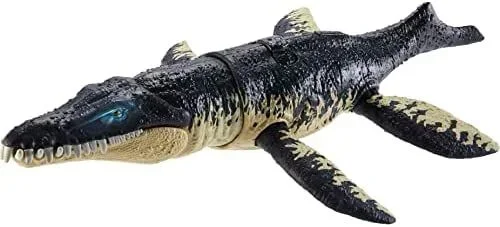Jurassic World Wild Roar Kronosaurus Dinosaurio de juguete, +4 años (Mattel HLP18)