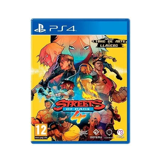 Just for Games Streets Of Rage 4 Estándar PlayStation 4