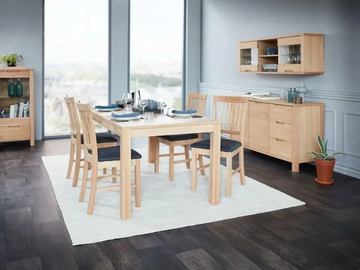 Jysk 3620843 silla de restaurante y comedor Asiento acolchado tapizado Respaldo duro