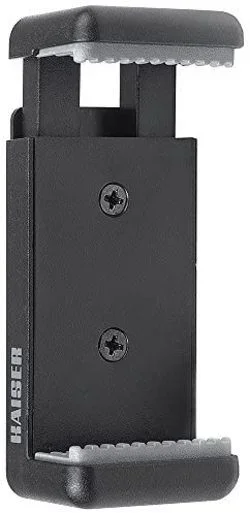 Kaiser 6015 – Montura para smartphone (Rosca 1/4″), negro