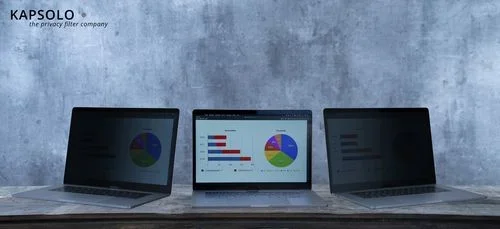 KAPSOLO 2-Vías (izquierda/derecha) Filtro de privacidad adhesivo para DELL Latitude 7285
