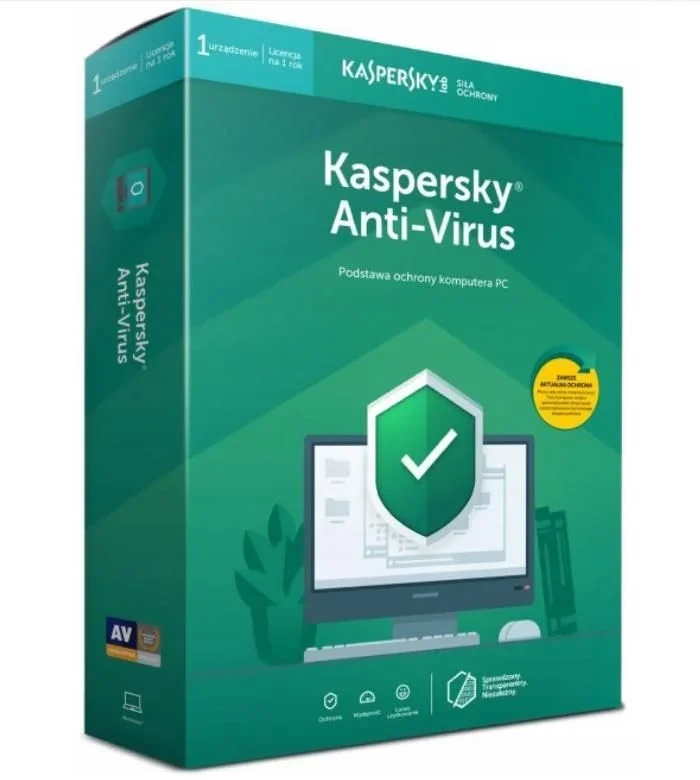Kaspersky Anti-Virus Box 1 – Desktop – LICENCJA NA ROK Promo