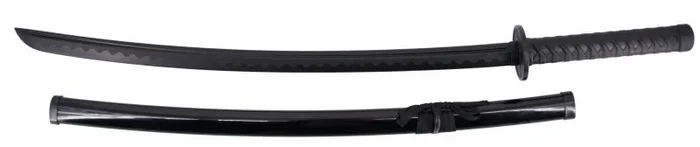 Katana S0518 de entranamiento con funda de 105 cm, realizada en pástico de gran resistencia con una hoja de 76 cm.