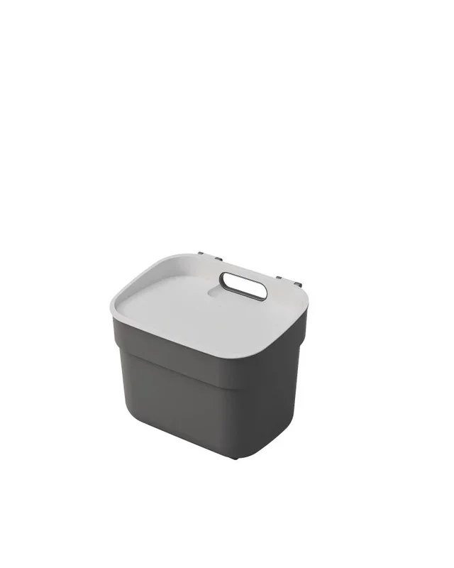 KETER Caja cartón Papeleras, Plástico 100% (Polipropileno), Gris Reciclado, único