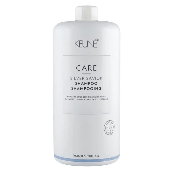 Keune, care silver savior, hair shampoo, neutralising warm tones, 1000 ml