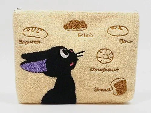 Kiki’s Delivery Service œ Sagara embroidery pouch (Gigi/I love bread) 806169