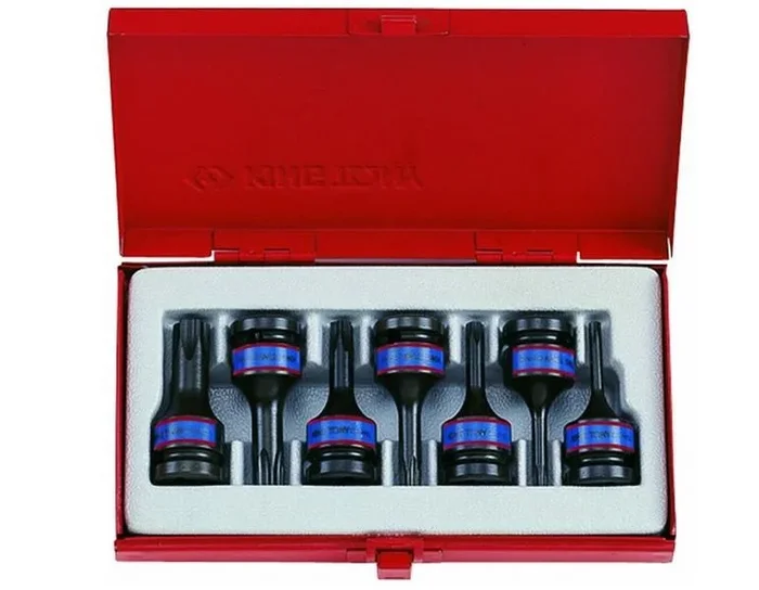 king tony – KT Pro herramientas 4417pp 1/2 «de vaso de impacto torx Juego De Llaves De Vaso
