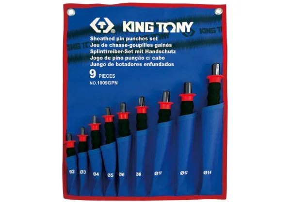 King tony zestaw wybijaków igłowych z uchwytem gumowym 9 cz. 2 – 14mm