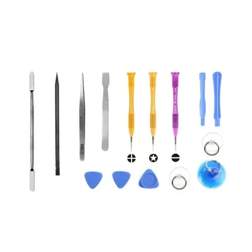 Kit de Herramientas de Reparación Jf-8133 Apple iPhone 15, 15 en 1, Metal y Plástico