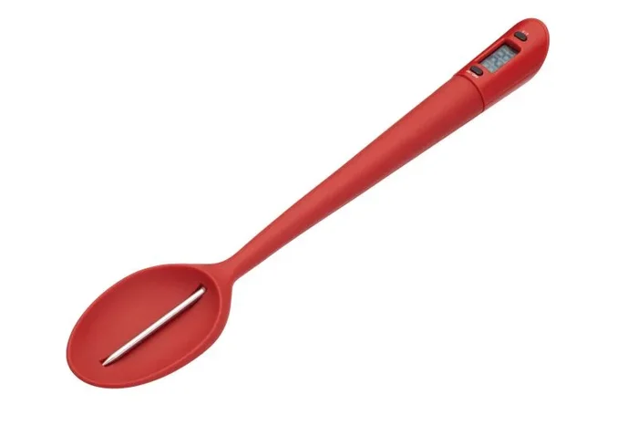 Kitchencraft Home Made Silicone Thermo Spoon termómetro de comida 20 – 220 °C Digital