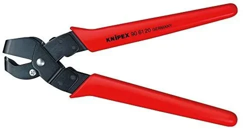 Knipex Alicate para cortes en «U» bruñido, con fundas de plástico 250 mm 90 61 16 EAN