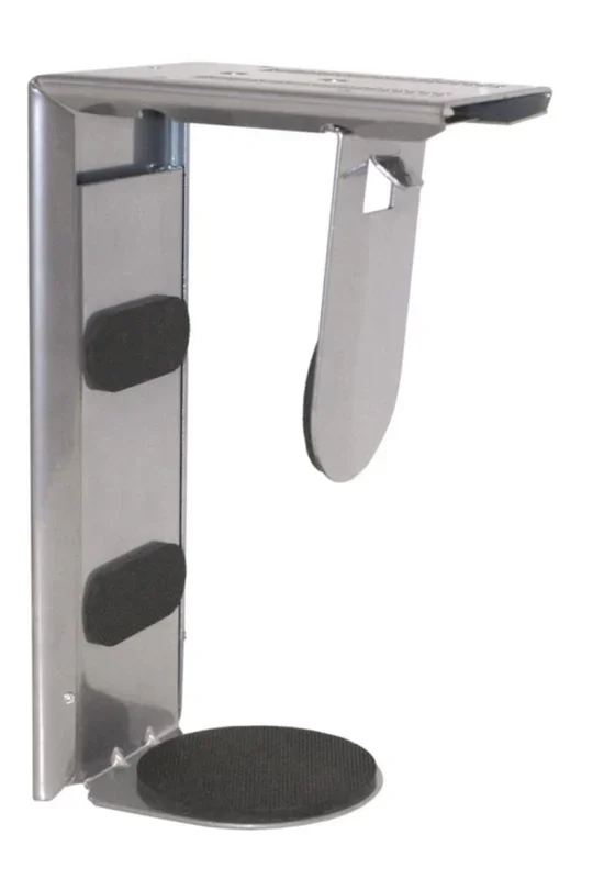 Kondator QuickClick – Soporte (Desk-mounted CPU holder, Plata, 330 x 130 x 190 mm)