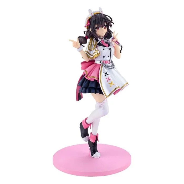 Konosuba an explosion on this wonderful world! estatua pvc yunyun: light novel idol ver. 17 cm